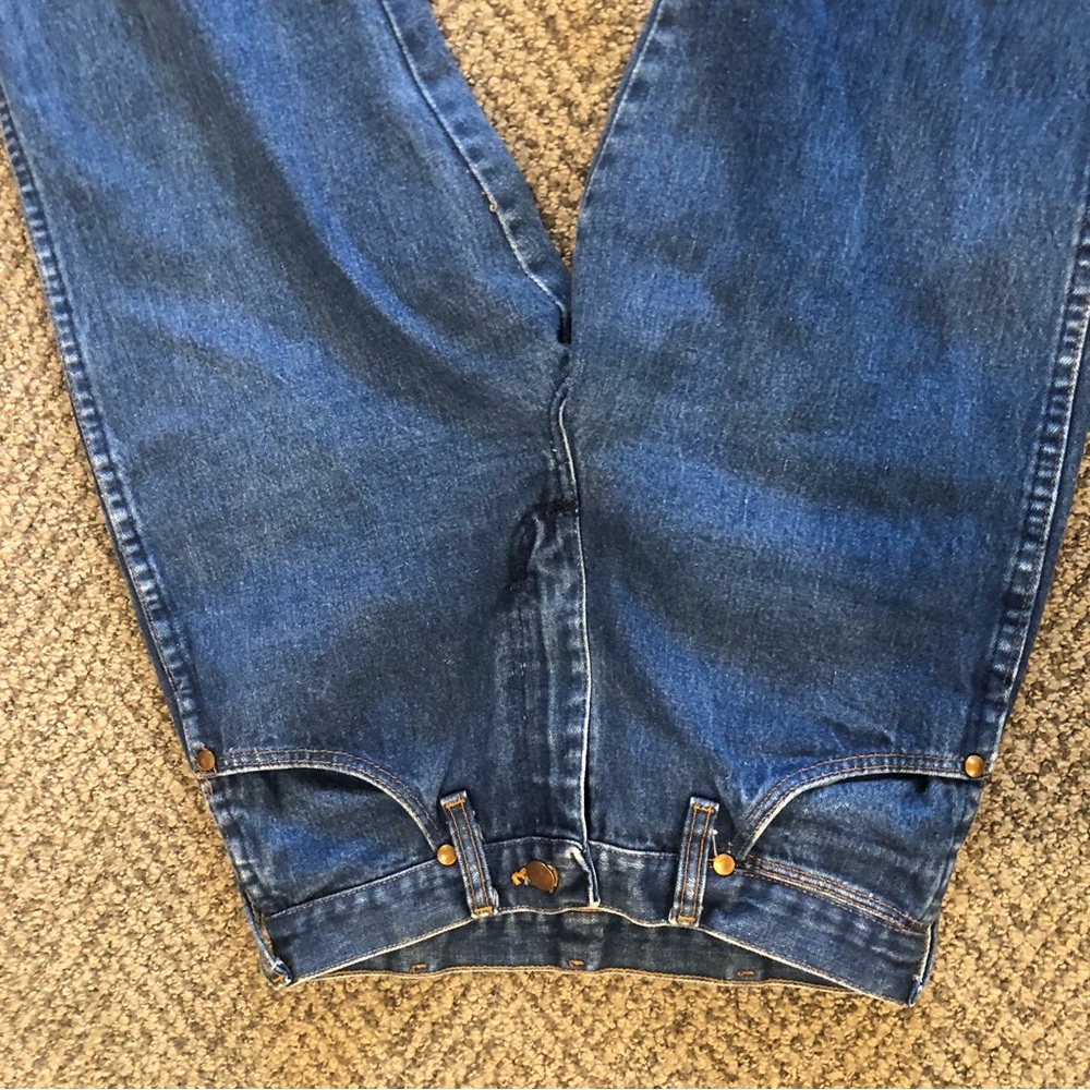 Wrangler Jeans  Hi Waist Slim Cowboy Cut VINTAGE 29x30 - Picture 10 of 11